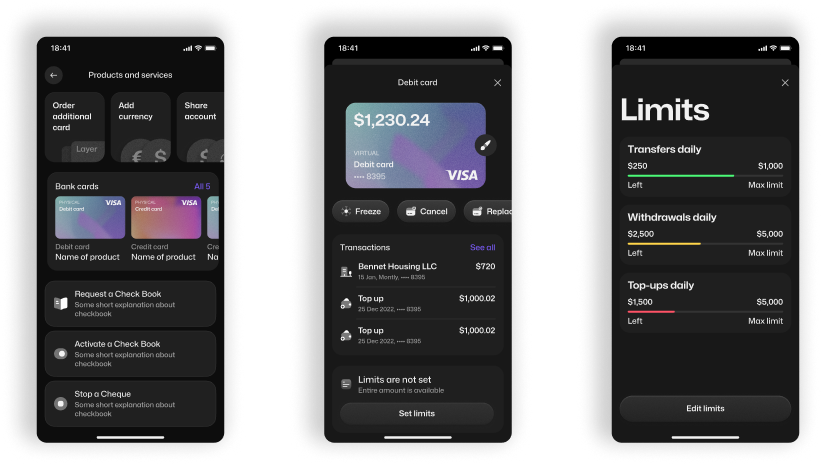 Layer — Card Managment