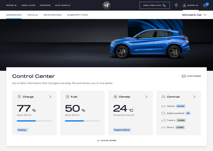 Stellantis — User's Space